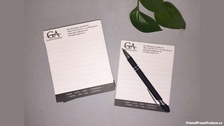 Custom printed notepads Vancouver Canada